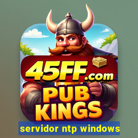 servidor ntp windows